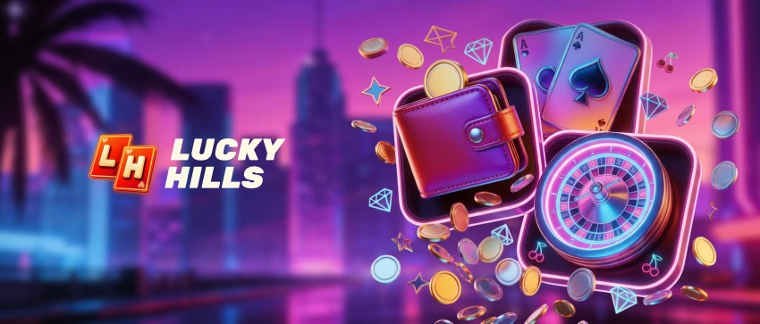 LuckyHills games banner
